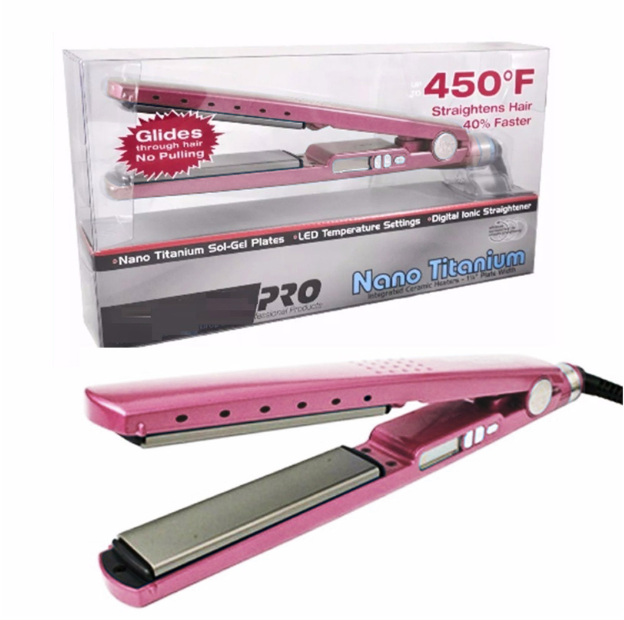 Plancha Nano Titanium Rosada